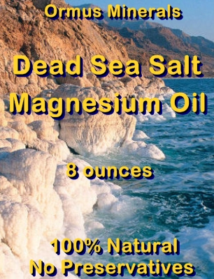 Ormus Minerals -Dead Sea Salt Magnesium Oil