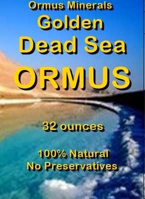 Ormus Minerals -Golden Dead Sea ORMUS